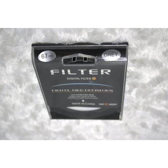 Copied - K&F Concept Circular Digital High Def Low Profile FilterRing 67mm Grey - Picture 2 of 3